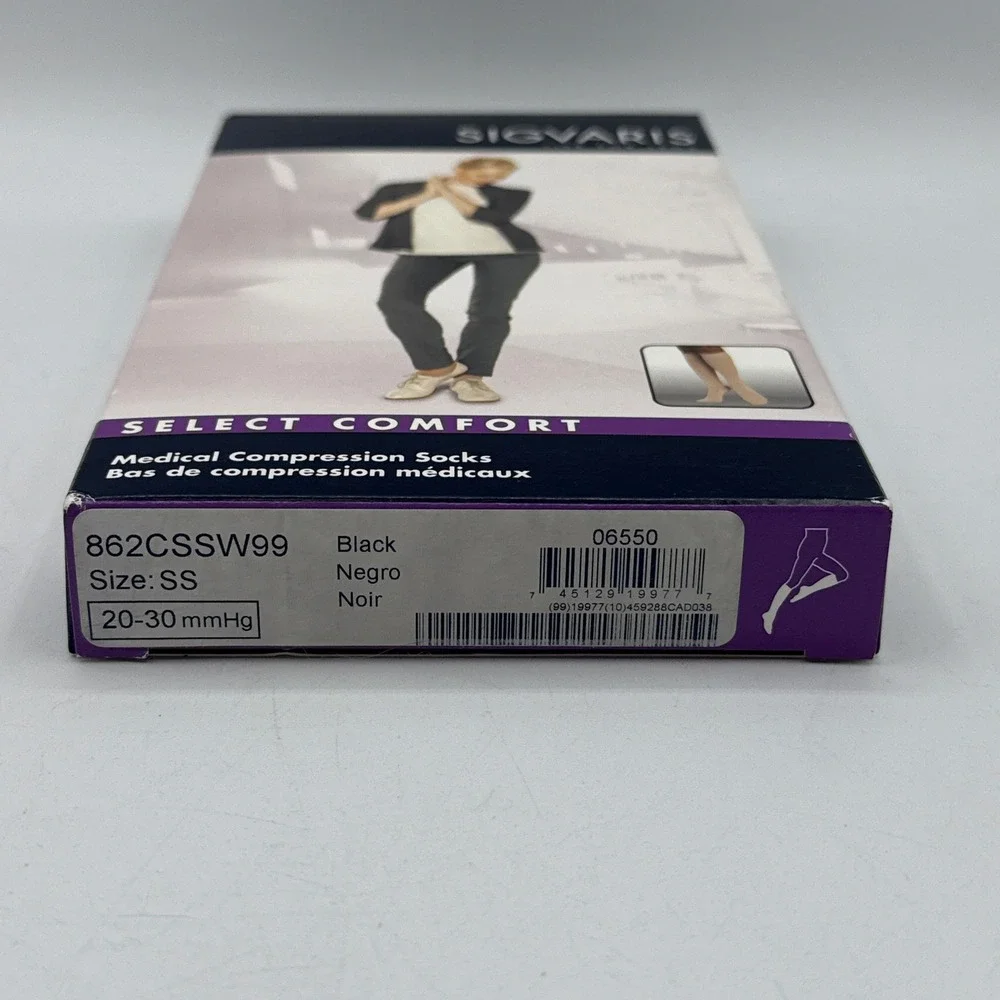 Sigvaris Compression Hosiery Women SS Multi 20-30mmHg Socks Pantyhose Lot of 4